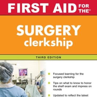Buku Kedokteran First Aid for the Surgery Clerkship 3e