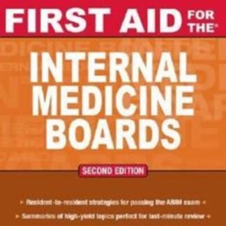 Buku Kedokteran First Aid for Internal Medicine Board 2e