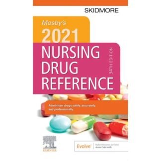 [Full Color /BW] Mosby Nursing Drug Reference 2021