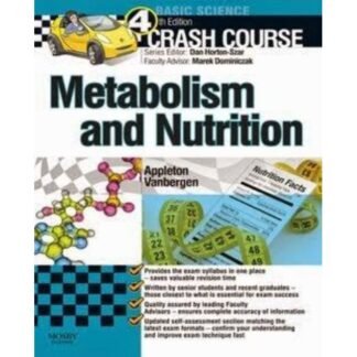 [Full Color /BW] Crash Course Metabolism and Nutrition 4th Edition 2013