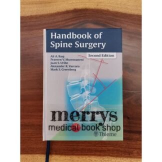 Buku Kedokteran Handbook of Spine Surgery