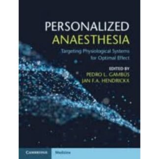 [Full Color /BW] Personalized Anesthesia 2020