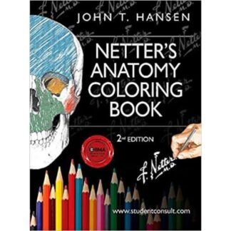 Netter's Anatomy Coloring Book 2nd Edition 2014