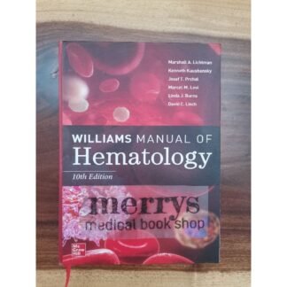 [Full Color /BW]  Williams Manual of Hematology 10th Edition 2022