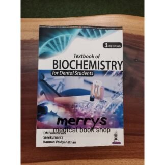 [Full Color /BW]  Textbook of Biochemistry for Dental Students 3rd Edition 2017