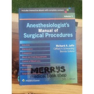 [Full Color /BW] Anesthesiologist Manual of Surgical Procedures 5th Edition 2014