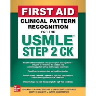 [Full Color /BW] First Aid Clinical Pattern Recognation for the USMLE Step 2 CK 2023