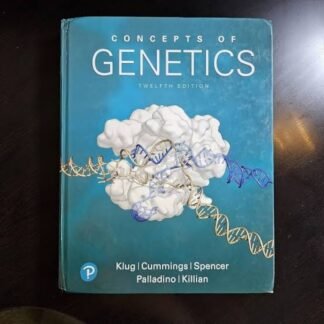 [Full Color /BW] Concept of Genetics 12th Edition 2019