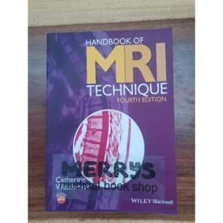 [Full Color / Hitam Putih] Handbook of MRI technique 4e 2014