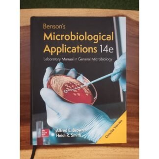 [Full Color /BW] Benson Microbiological Applications 14th edition