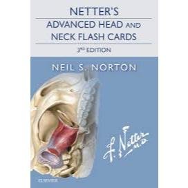 [Full Color] Netters Advanced Head and Neck Flash Cards 3e 2017