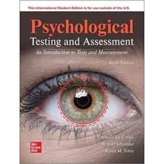 ISE Psychological Testing and Assessment 10e 2022