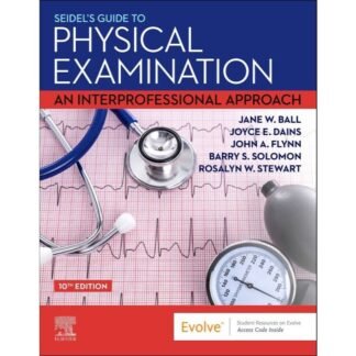 [Full Color /BW] Seidel Guide to Physical Examination 10th Edition 2023
