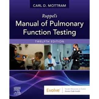 [Full Color/BW] Ruppel's Manual of Pulmonary Function Test 12e 2024