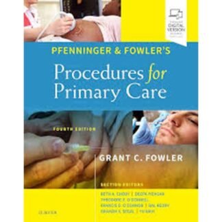 [Full Color/BW] Pfenninger and Fowler's Procedures for Primary Care 3e 2011