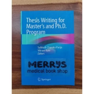 [Full Color /BW] Thesis Writing for Masters and Ph.D Program 2018