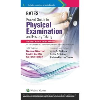 [Full Color/BW] BATES’ Pocket Guide to Physical Examination and History Taking 2e 2023