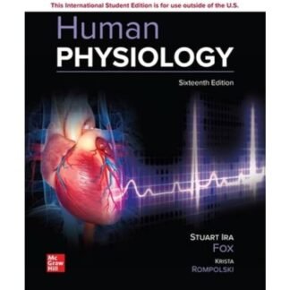 [Full Color/BW] Human Physiology Stuart Ira 16e 2022
