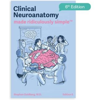 [Full Color/BW] Clinical Neuroanatomy Made Ridiculously Simple 6e 2023