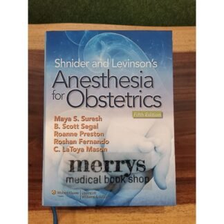 [Full Color /BW] Shnider and Levinson Anesthesia for Obstetrics 5th Edition 2013